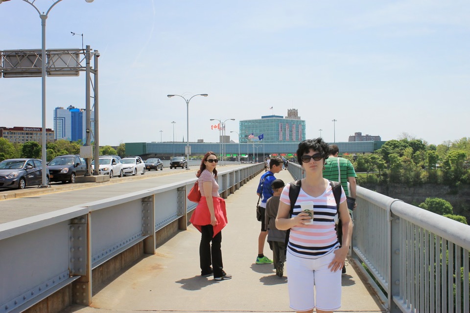 Rainbow Bridge or on foot in America