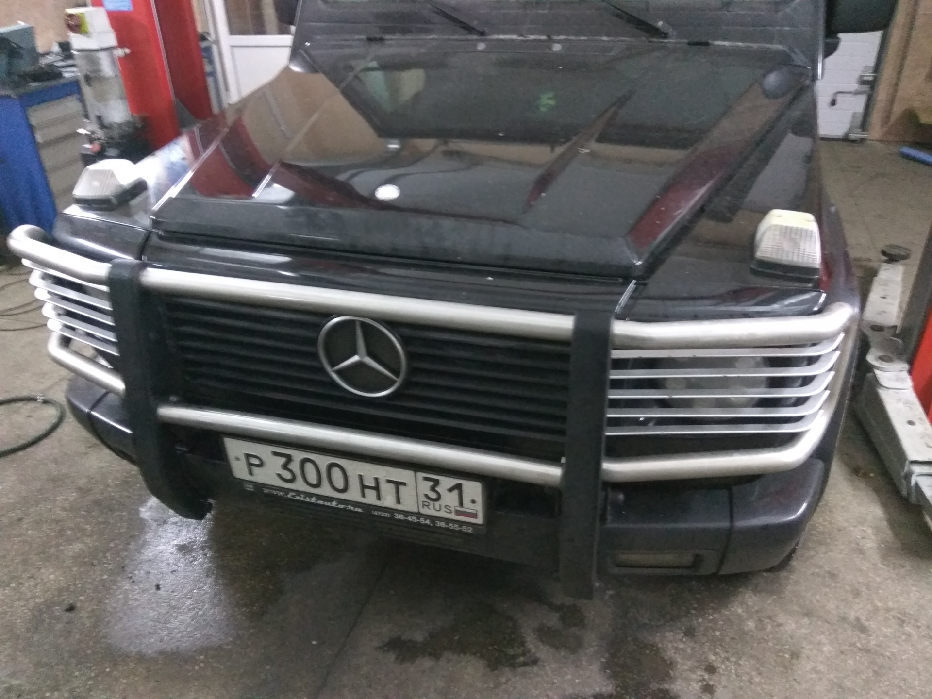 Mercedes Gelandewagen с кенгурятником