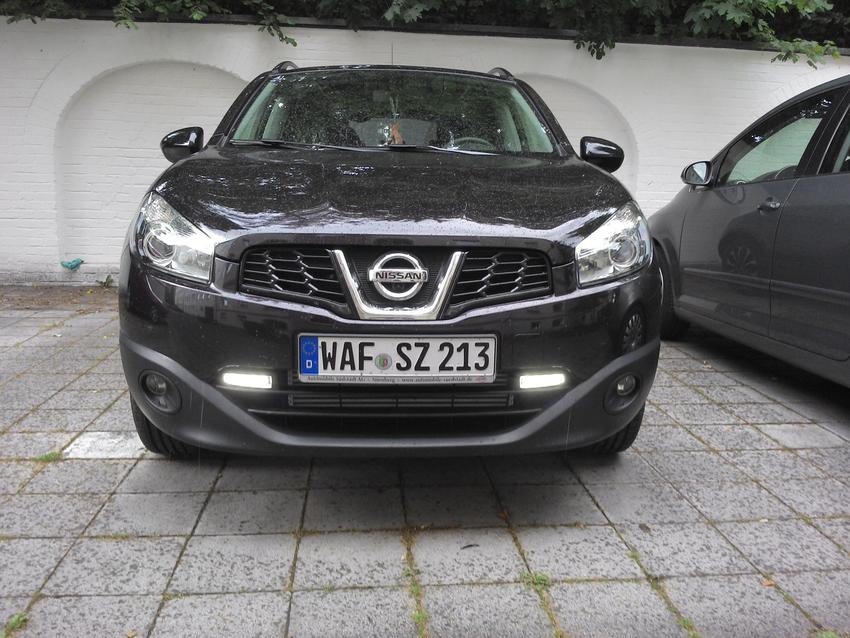 ходовые огни nissan qashqai j10. ходовые огни кашкай. дхо на ниссан кашкай j10. дхо на nissan qashqai 2012.