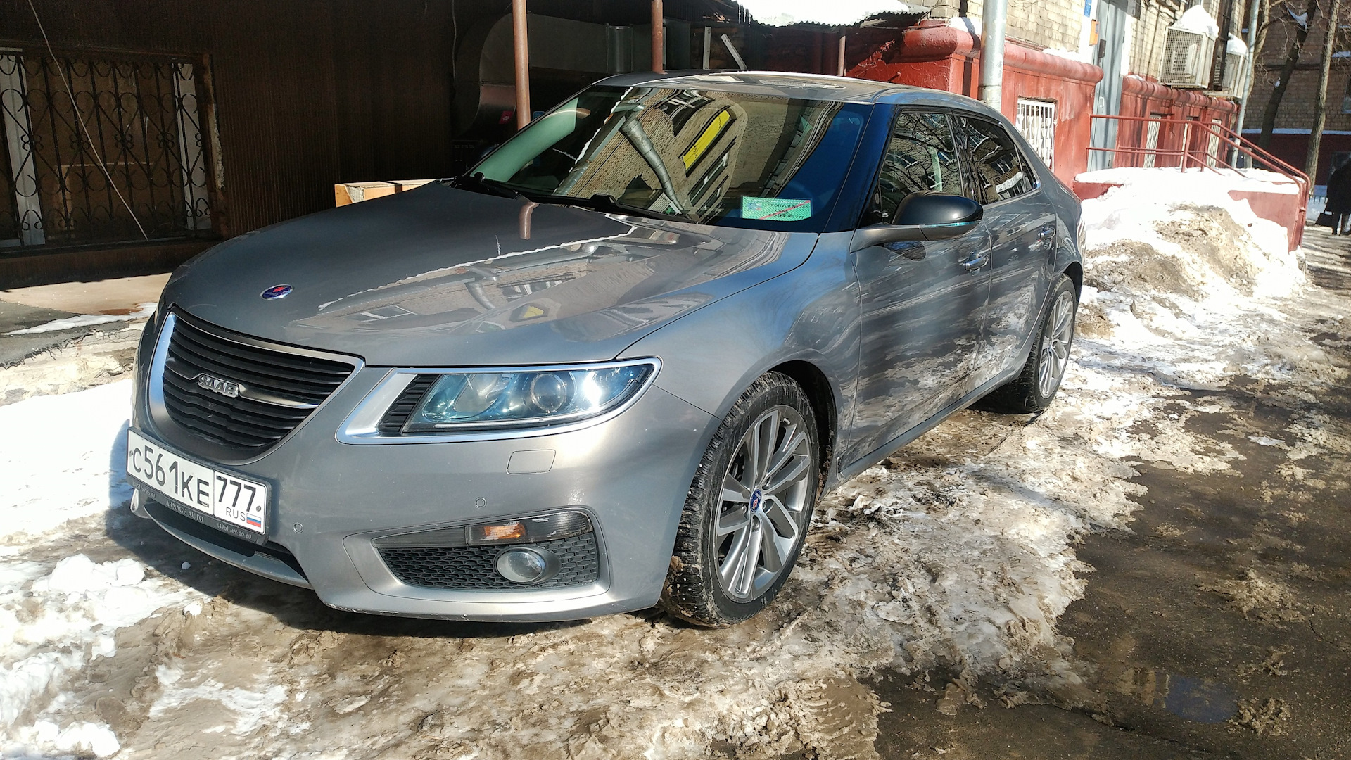 Saab 9-5 (2G) 2.8 бензиновый 2011 | Aero Hirsch на DRIVE2