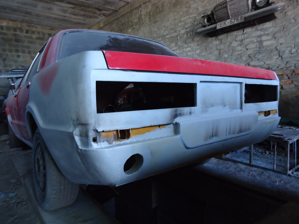 Задний фартук. — Ford Taunus TC2, 2,8 л, 1978 года | кузовной ремонт ...