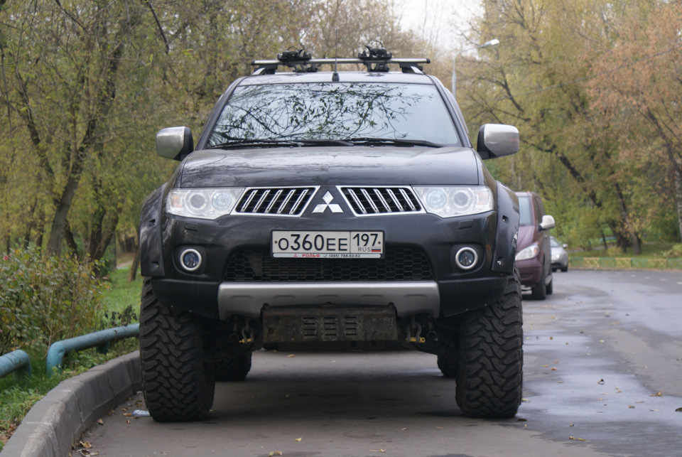 Пропик, провирон, декадубол, мастерон и метан…обмазать и оставить на ночь. — Mitsubishi Pajero Sport (2G)