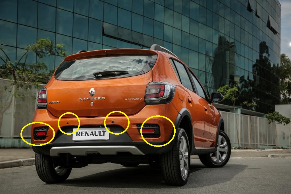 Парктроники Renault