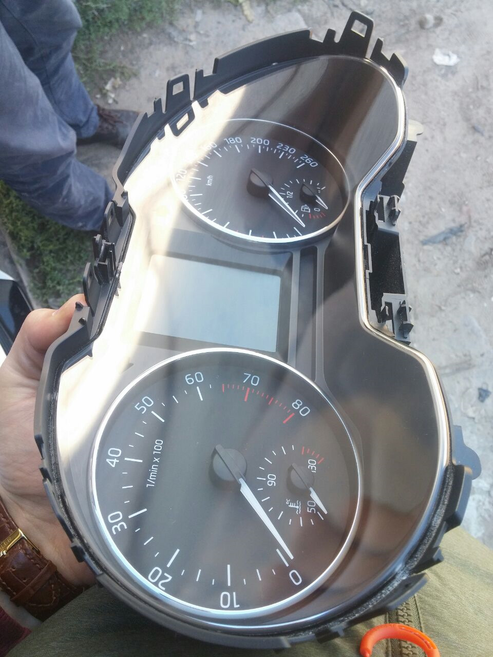 Полировка приборной панели — Skoda Octavia Combi A7 Mk3, 1,8 л, 2014 ...