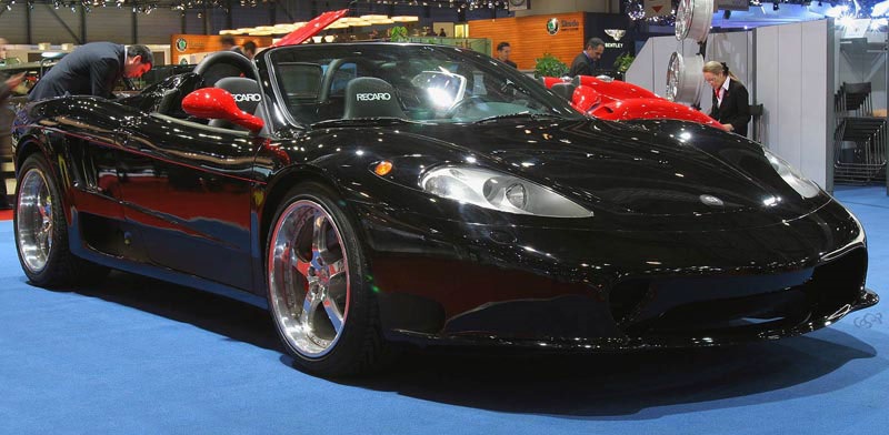 2006 Ferrari 360 Spider Sbarro GT8: обзор, фото, характеристики, цена - АвтоРевю