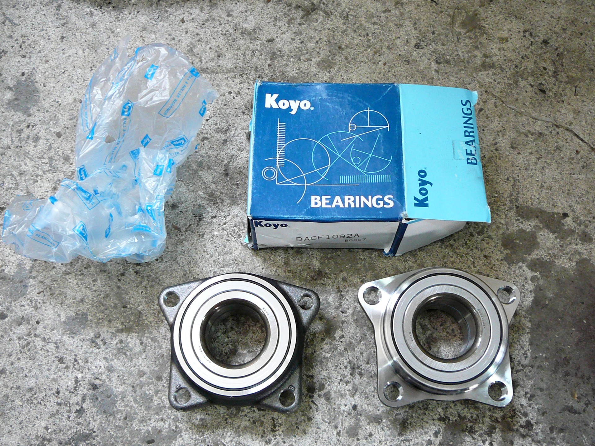 DACF1092A Подшипник передней ступицы MMC GALANT 92-02 E53A / EC1A ...