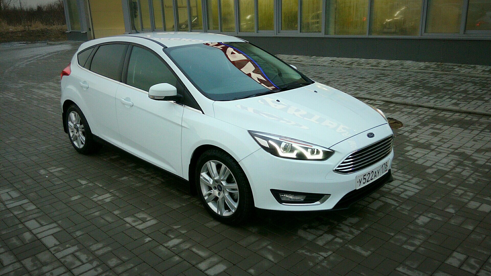 Ford Focus 3 Рестайлинг белый