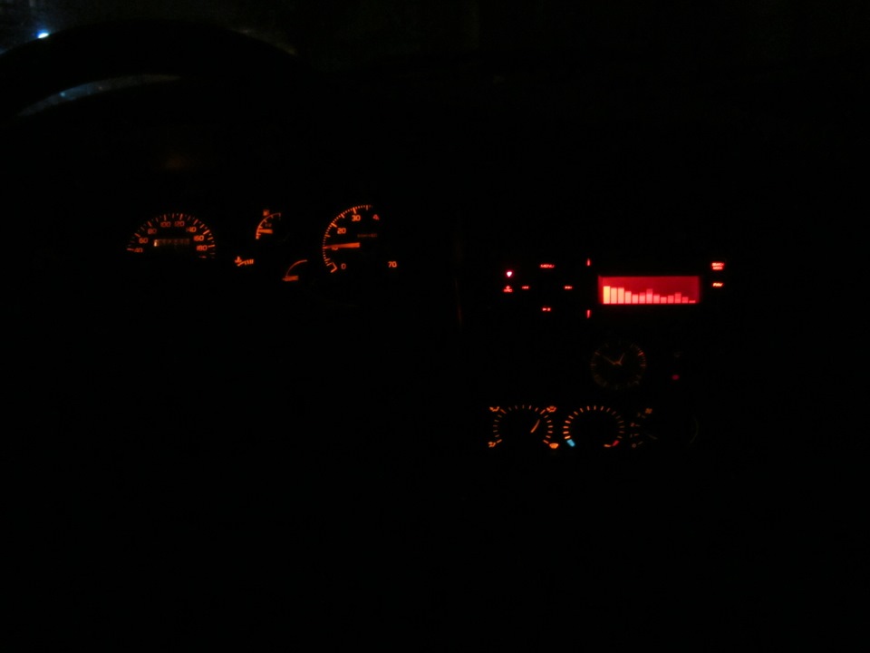 Подсветка печки работает, одна лампочка за 1$))) — DRIVE2