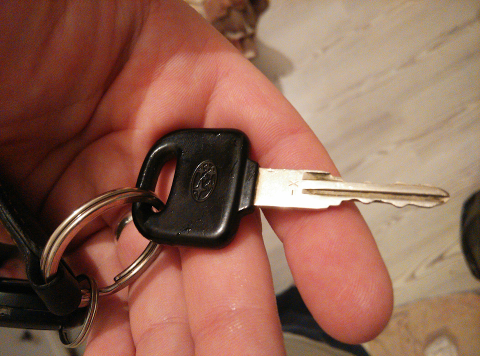 Болванка ключа без иммо. — Subaru Impreza (GC/GF), 2 л, 1998 года ...