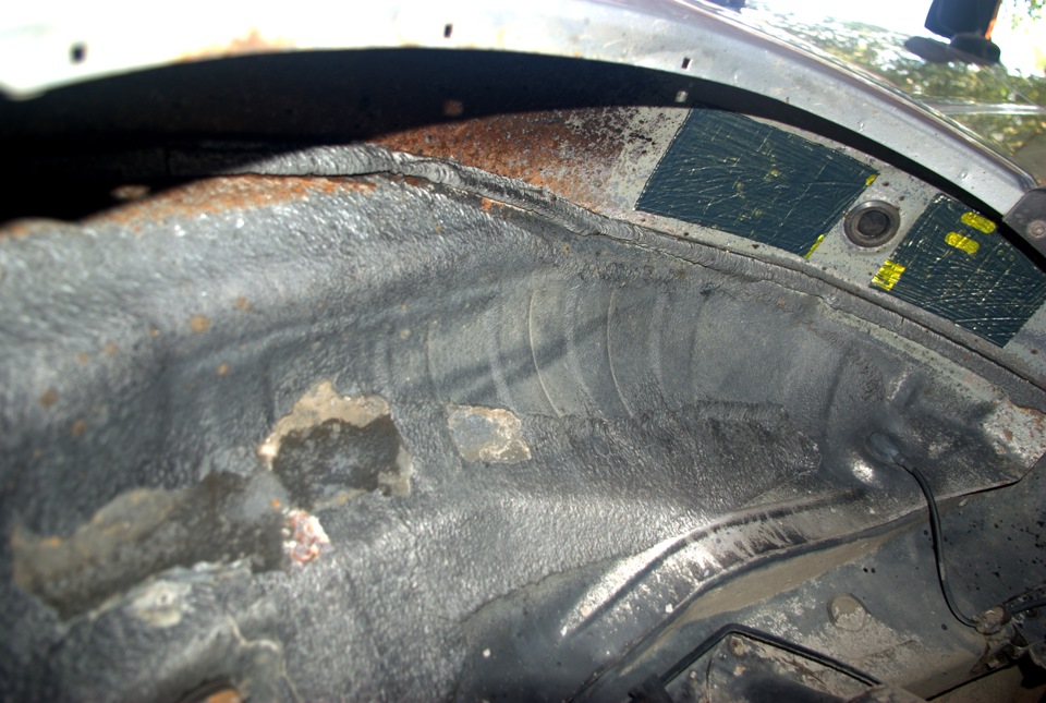 Шумка арок (снаружи) — Ford Escape (1G), 3 л, 2004 года | тюнинг | DRIVE2