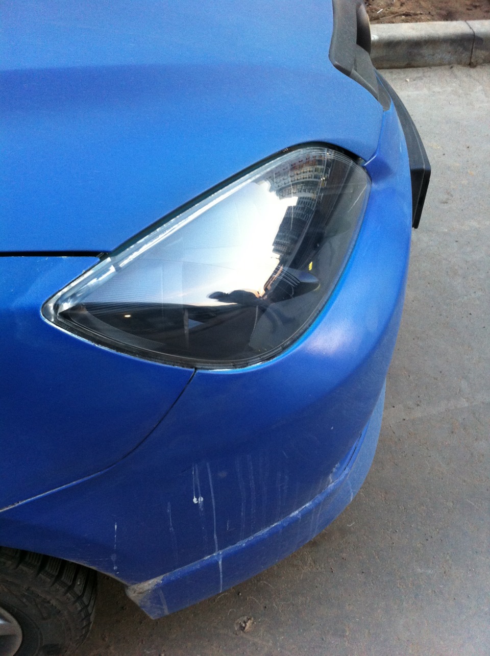 Alloy headlight polishing outside  inside polishing