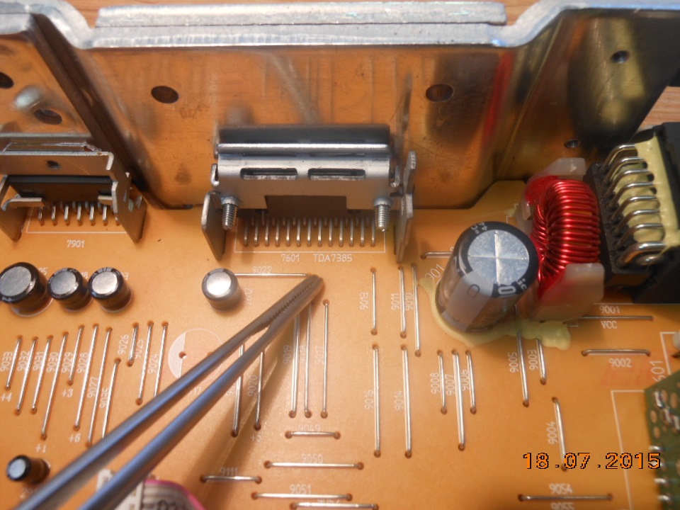 Заменить микросхемы