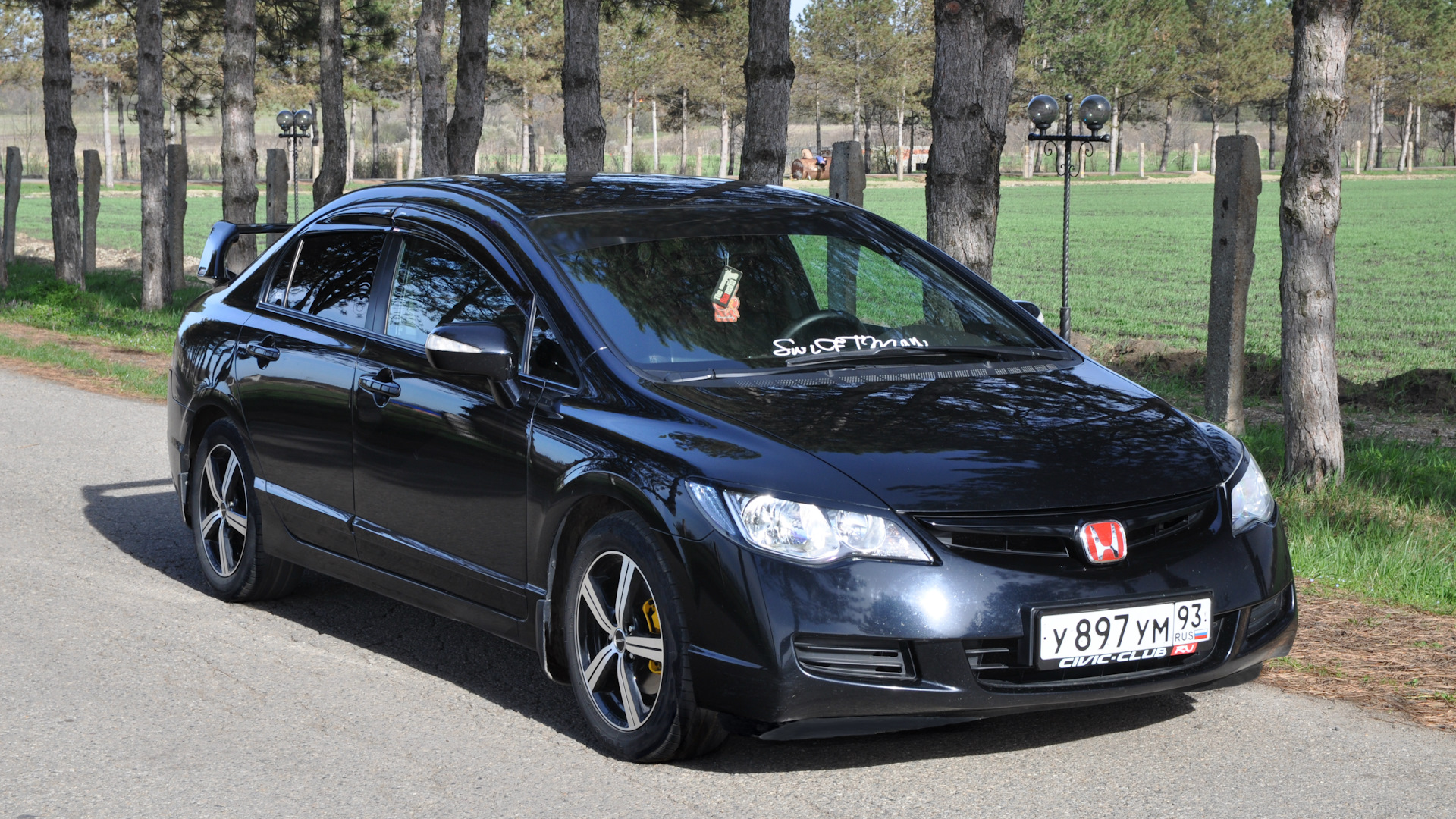 Honda Civic 4D (8G) 1.8 бензиновый 2009 | ホンダシビック "Night Fury" на DRIVE2