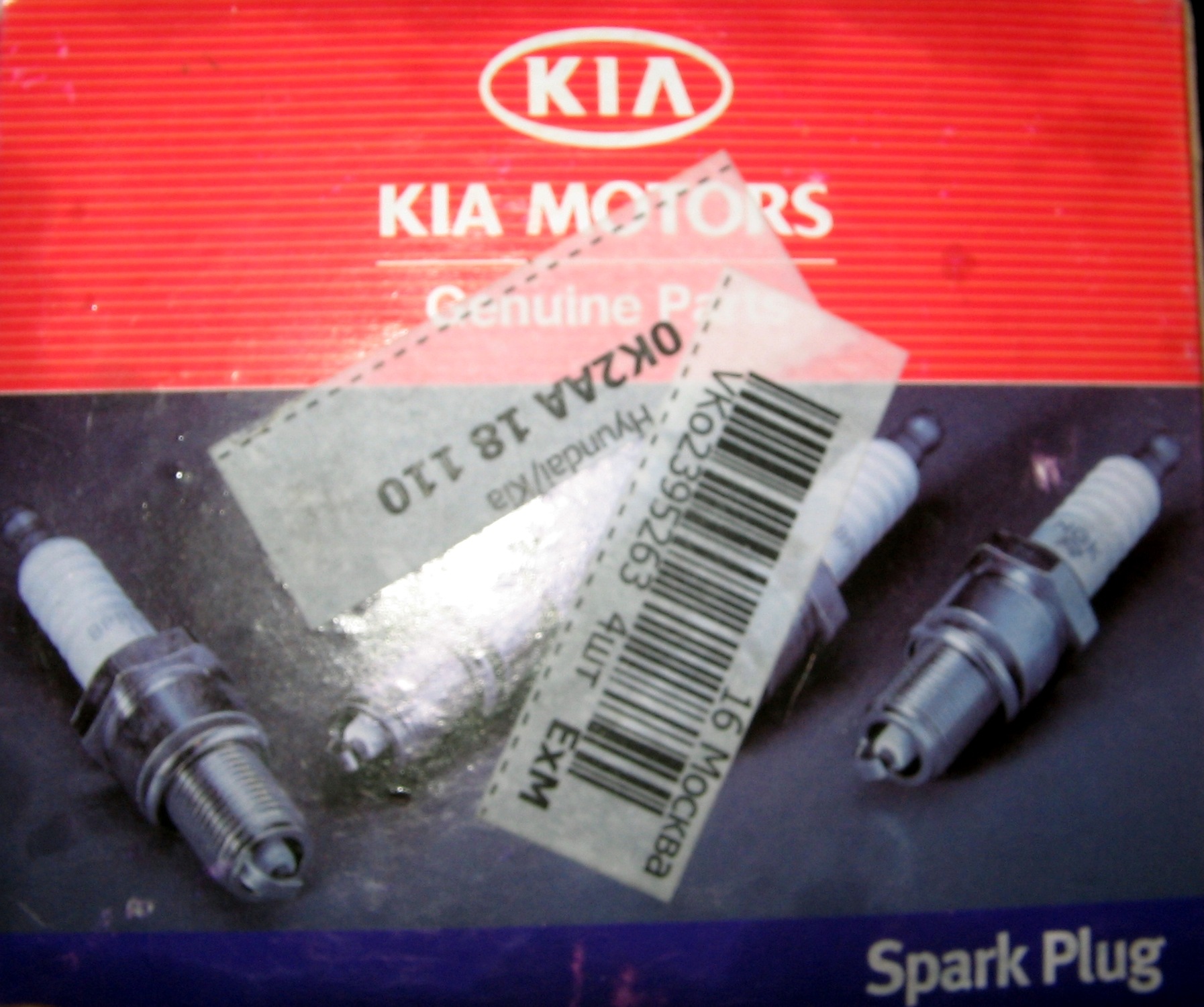 как продуть свечи kia spectra