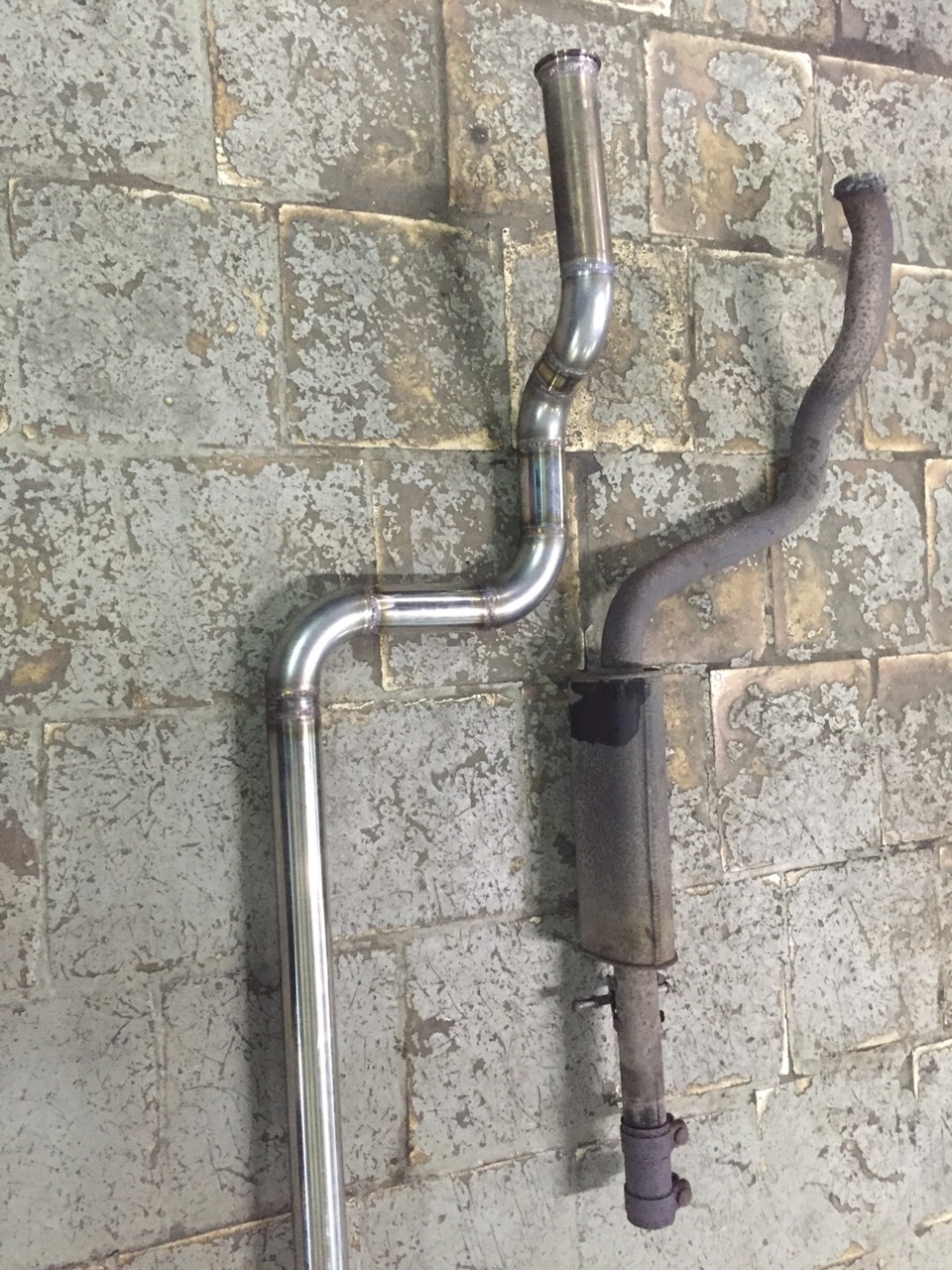 Borla Exhaust by PSChipTuning — Volkswagen Jetta IV, 1,8 л, 2003 года