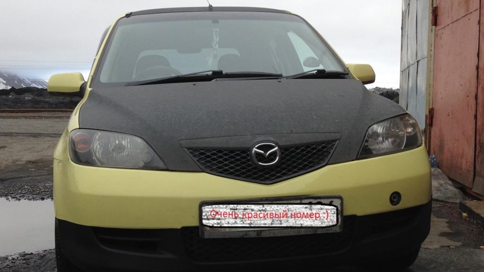 Mazda Demio (2G) 1.3 бензиновый 2004 | Жёлтая "Маздавошка" на DRIVE2