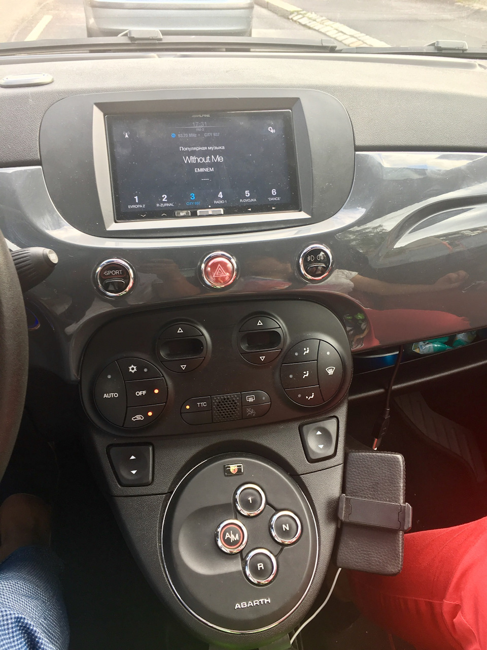 Alpine Apple CarPlay — FIAT 500, 1,4 л, 2015 года | автозвук | DRIVE2