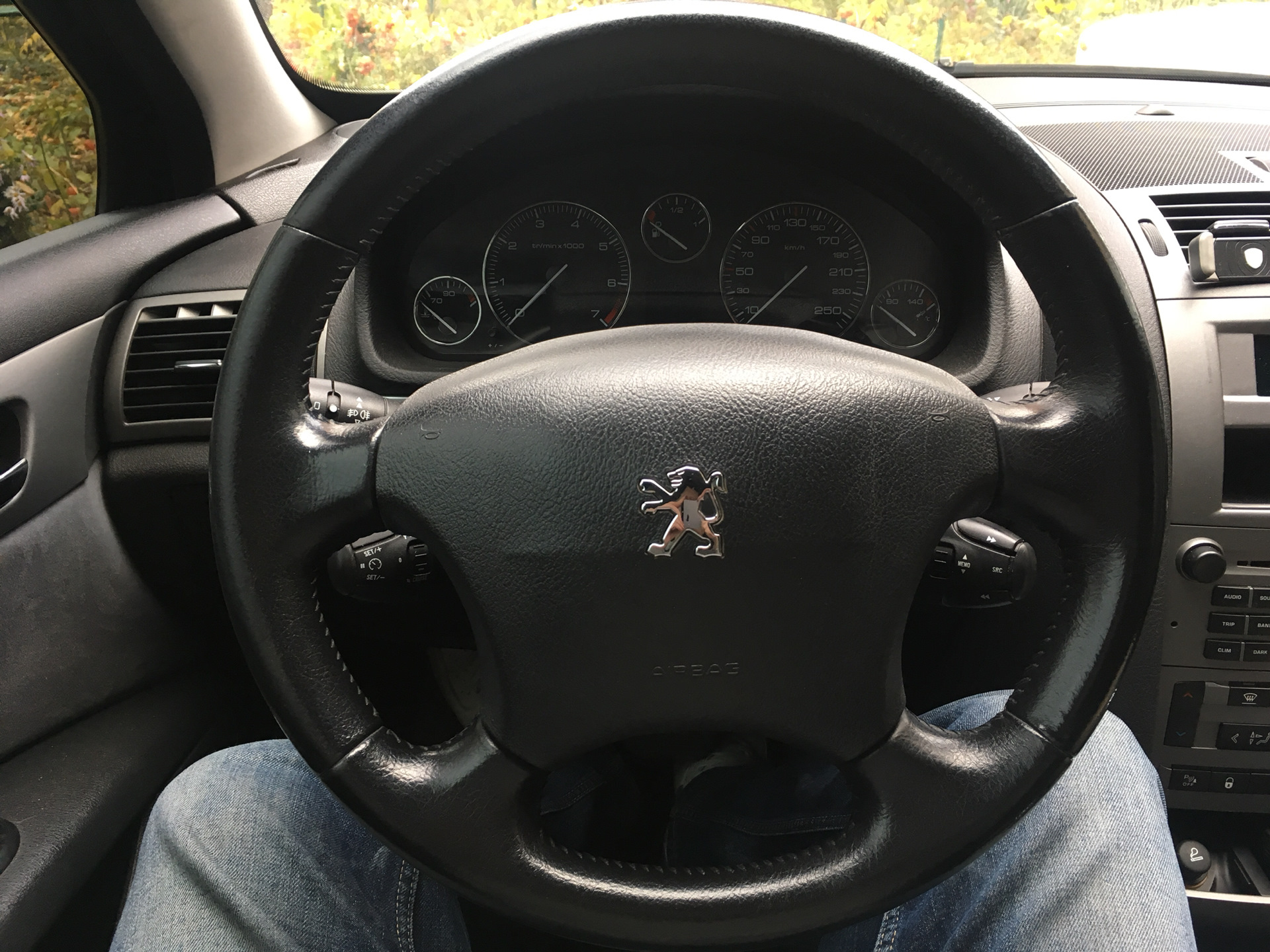 Новый руль — Peugeot 407, 2 л, 2005 года | стайлинг | DRIVE2