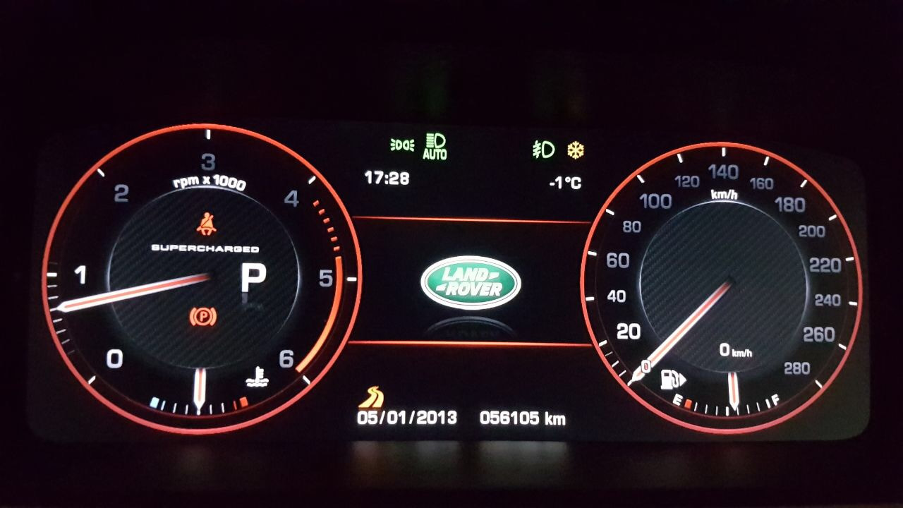 Range Rover Sport 494 приборная панель аналоговая. Приборная панель range Rover Sport 2015. Ленд Ровер приборная панель 2013.