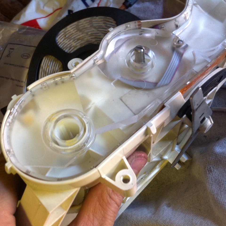 Подсветка регулятора печки — Mitsubishi Eclipse (2G), 2 л, 1995 года ...