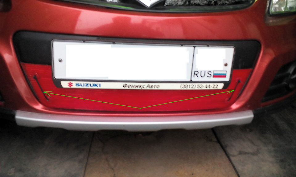 Морозы и ветра засталяют утепляться — Suzuki SX4 (1G), 1,6 л, 2013 года ...