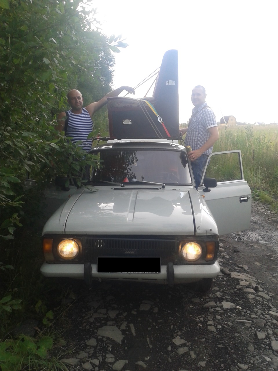 Перевозка углового дивана — ИЖ Москвич 412, 1,5 л, 1996 года ...