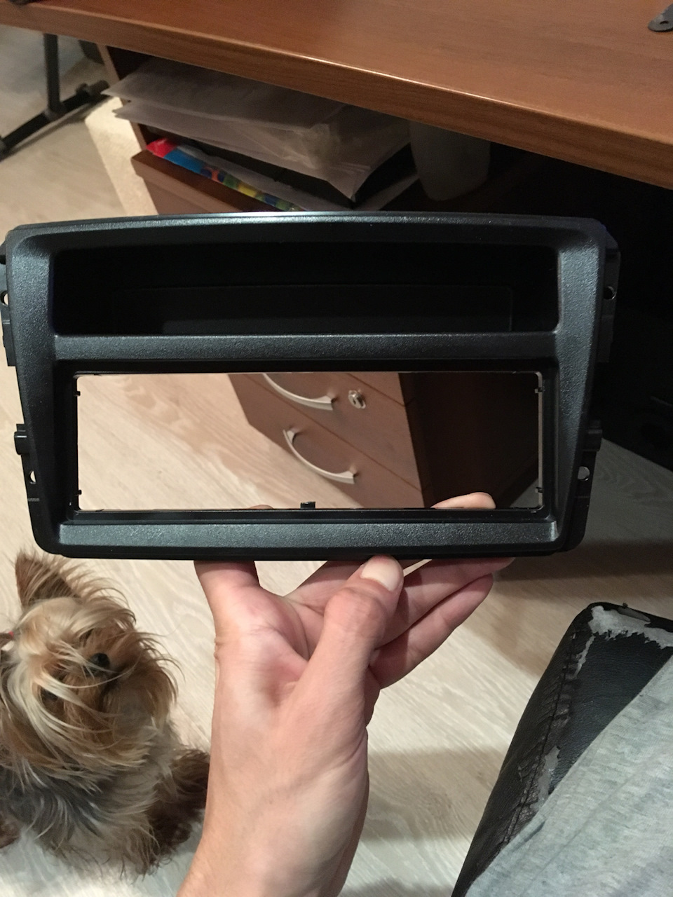 1 Дин мафон вместо штатной mmc — Lada Гранта, 1,6 л, 2013 года ...