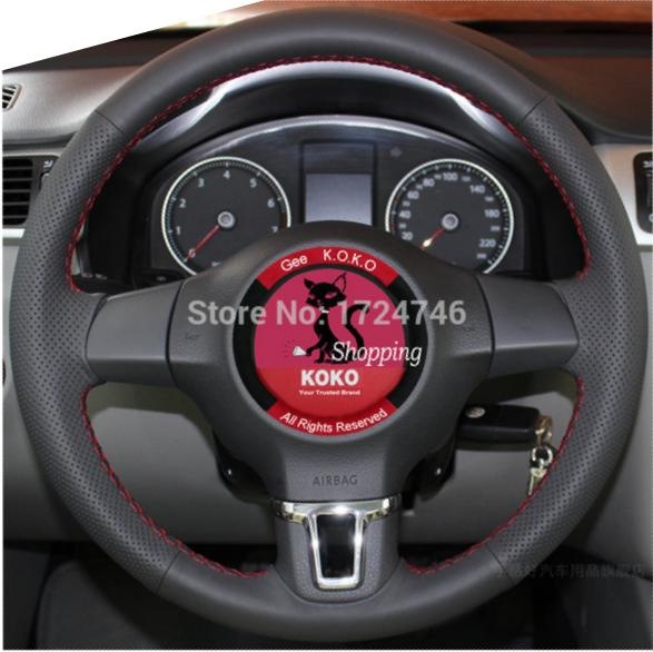 Руль в кожу — Volkswagen Jetta V, 1,6 л, 2010 года | аксессуары | DRIVE2
