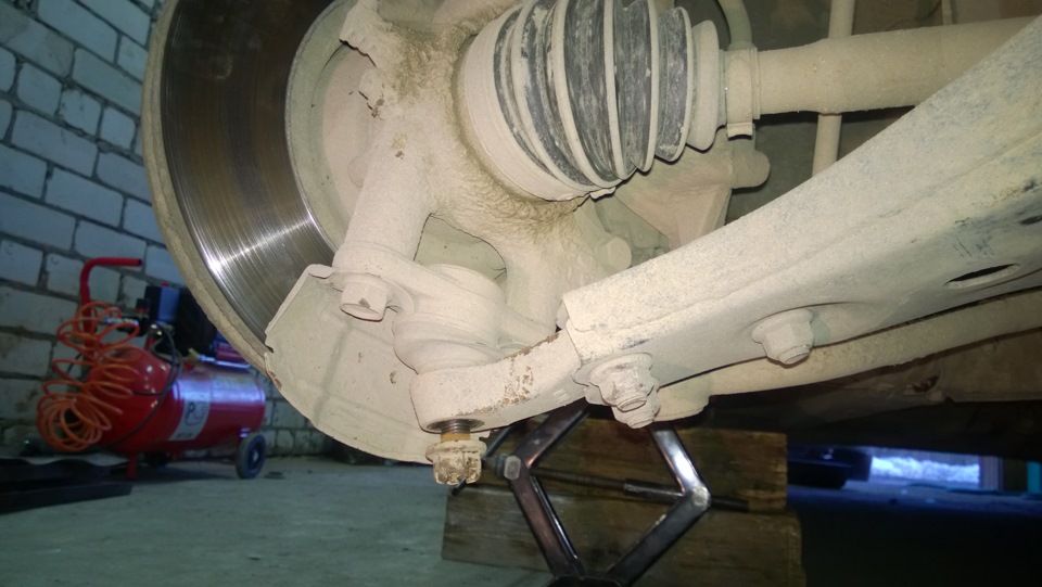 Замена нижней шаровой опоры. — DRIVE2