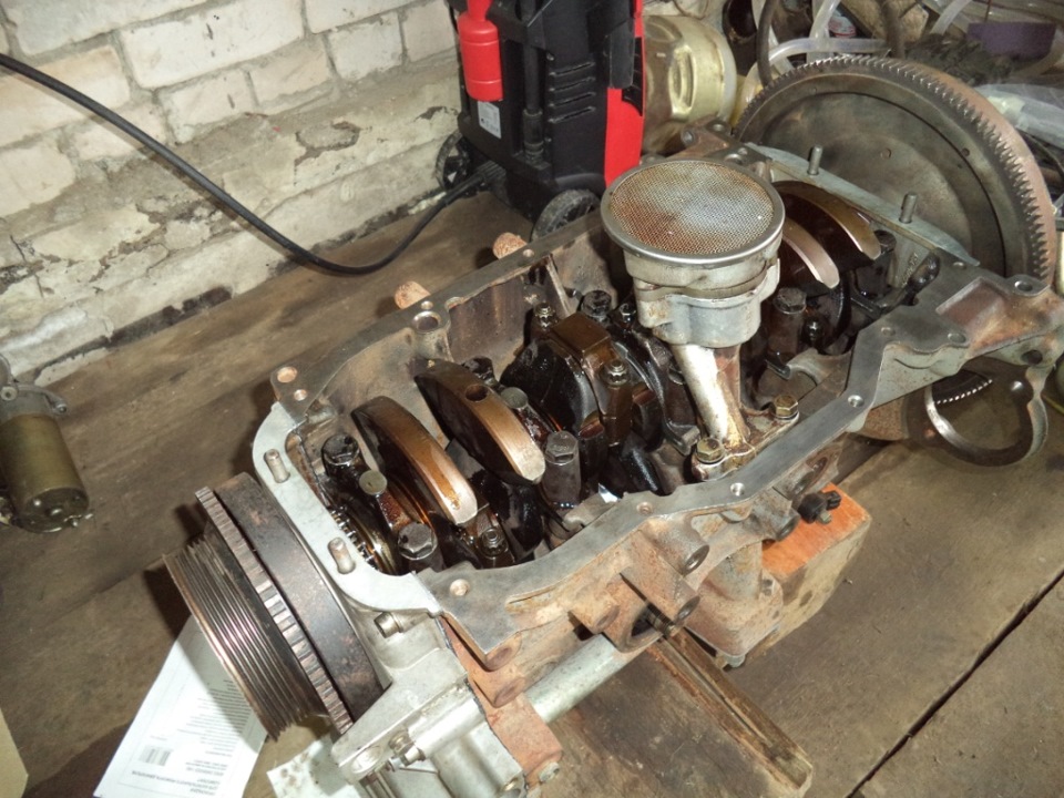 Сборка ДВС. Часть 1 "Блок цилиндров" — УАЗ 469, 1976 года | своими ...