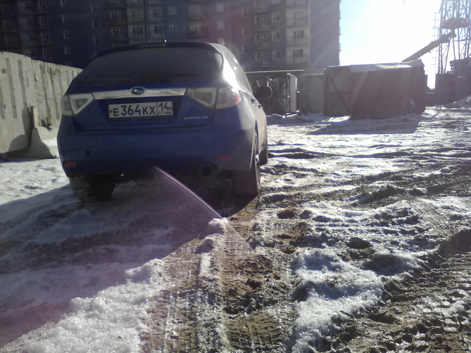 Почему колеса домиком ∆? — Subaru Impreza (GE, GH), 2 л, 2007 года ...