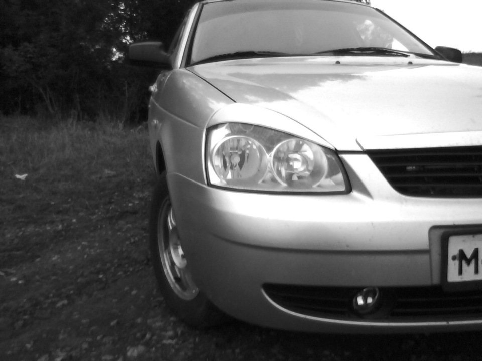 Птф мне в решетку — Lada Приора хэтчбек, 1,6 л, 2008 года | стайлинг ...