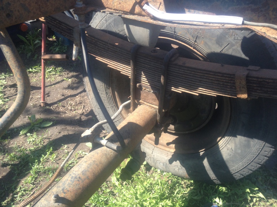 Проставки рессора-мост (лифт подвески) — УАЗ 3741, 2,9 л, 1999 года ...