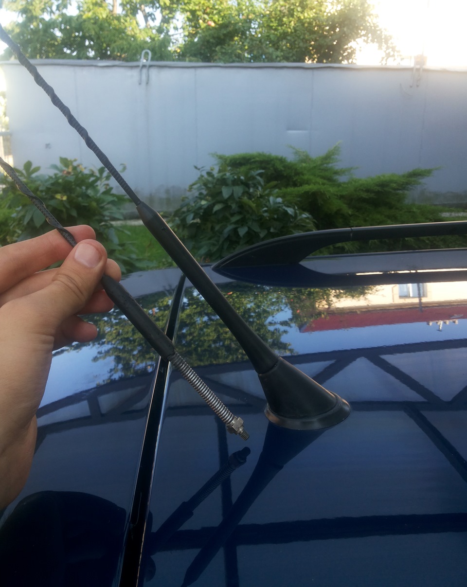 Наконечник антены — Volkswagen Passat B5, 2 л, 2004 года | своими ...
