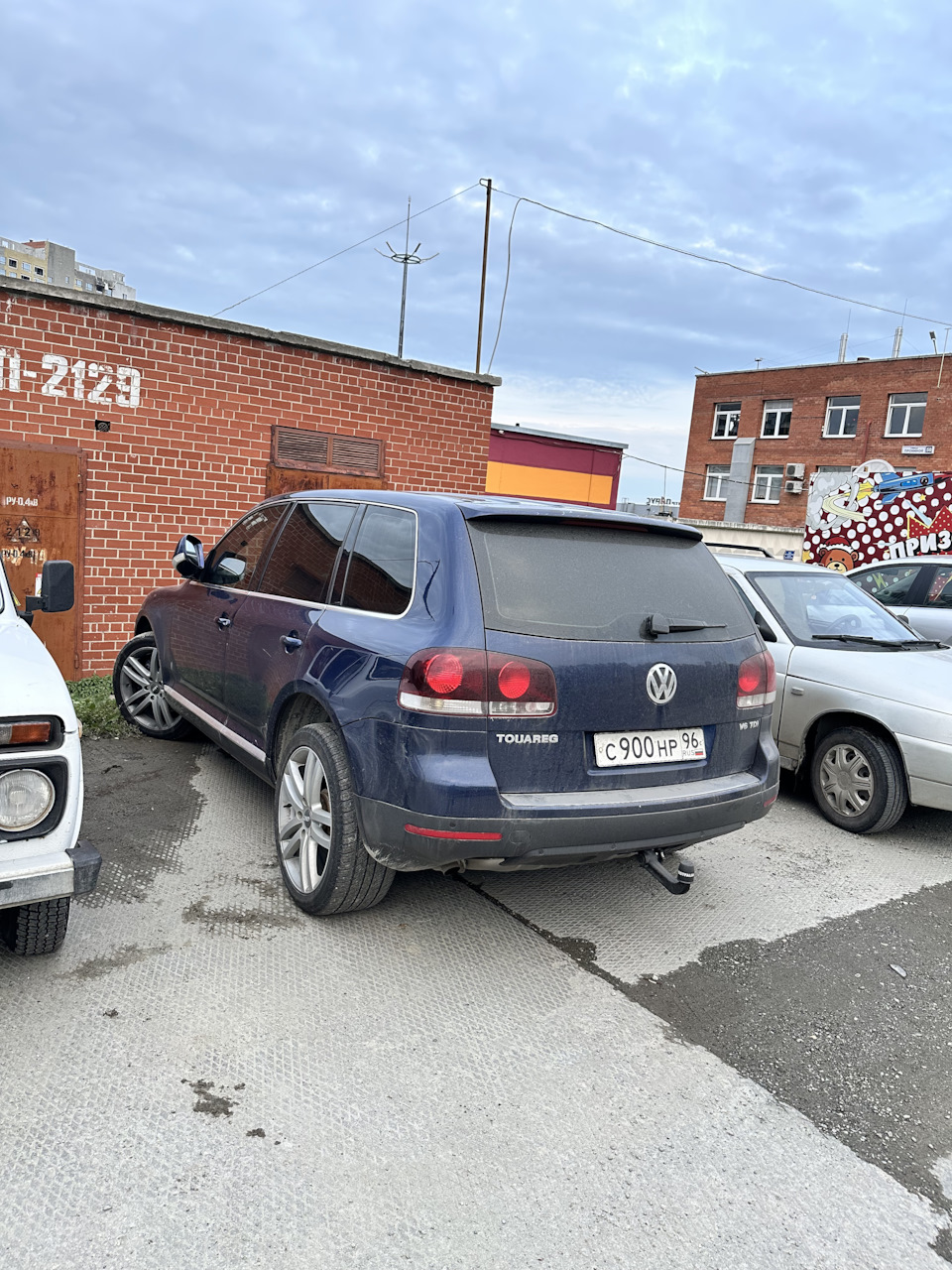 Фото в бортжурнале Volkswagen Touareg (1G)