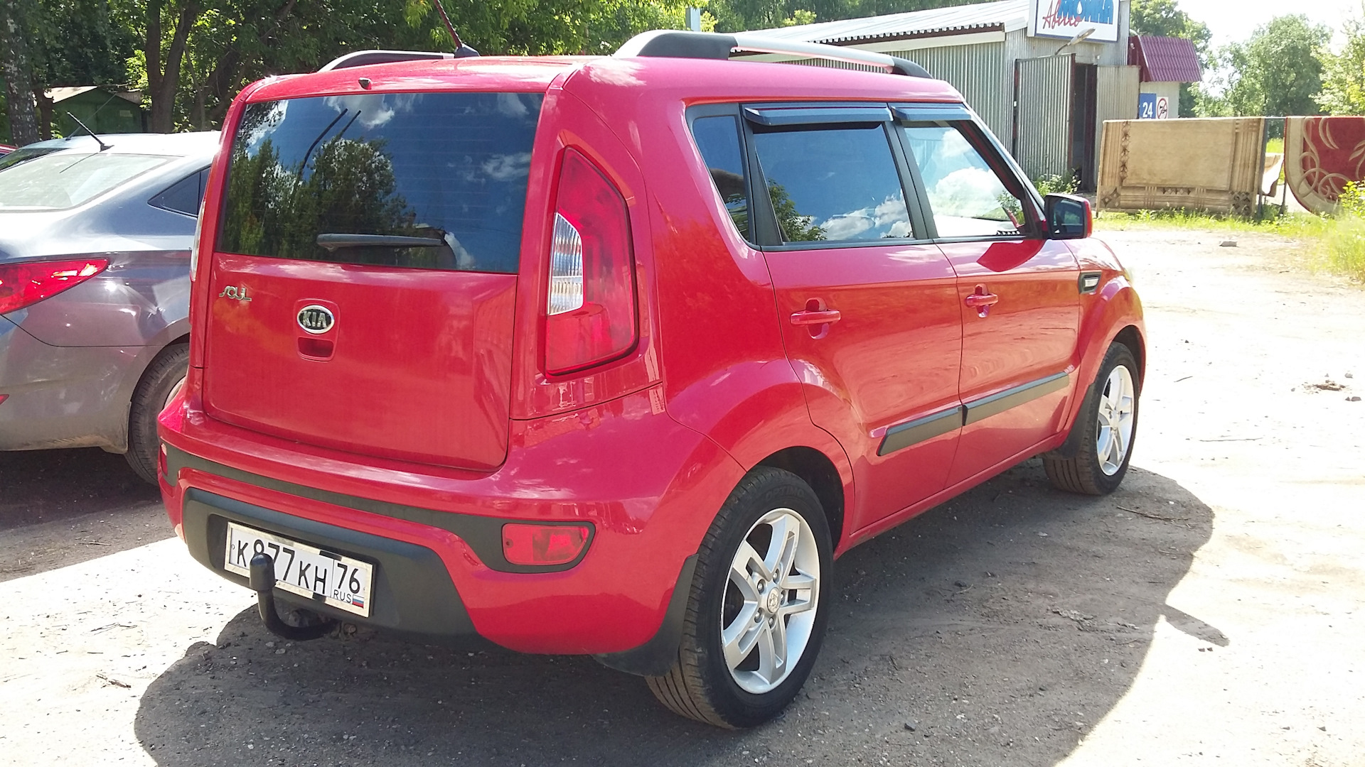 Kia Soul 2013 сзади