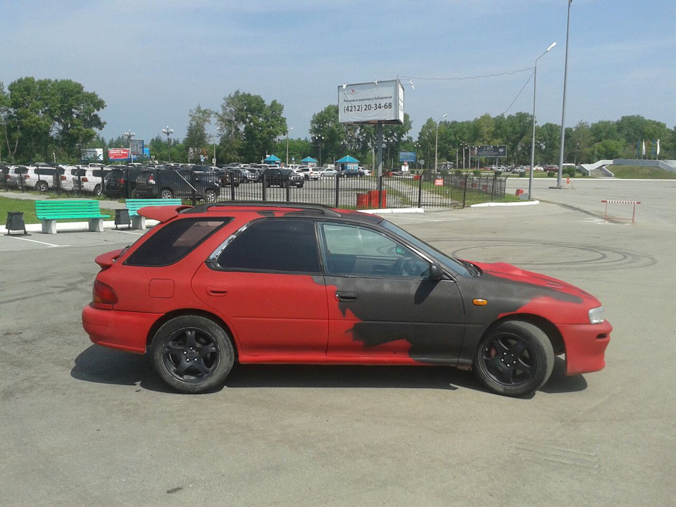 Красим СТИшку вкруг. Раптором. Окончание. — Subaru Impreza WRX STI (GC ...