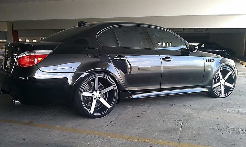 BMW e60 Matte Black