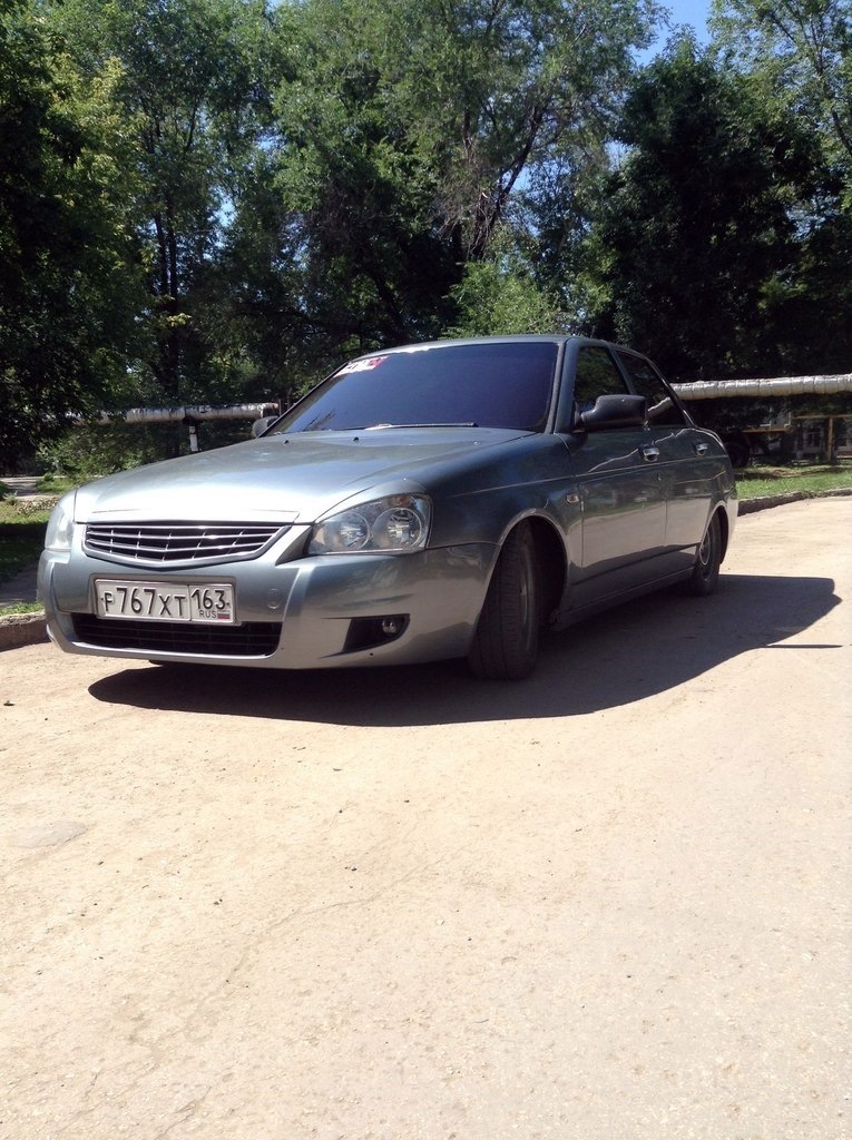 Со лбом закатана карета) — Lada Приора седан, 1,6 л, 2008 года | тюнинг ...
