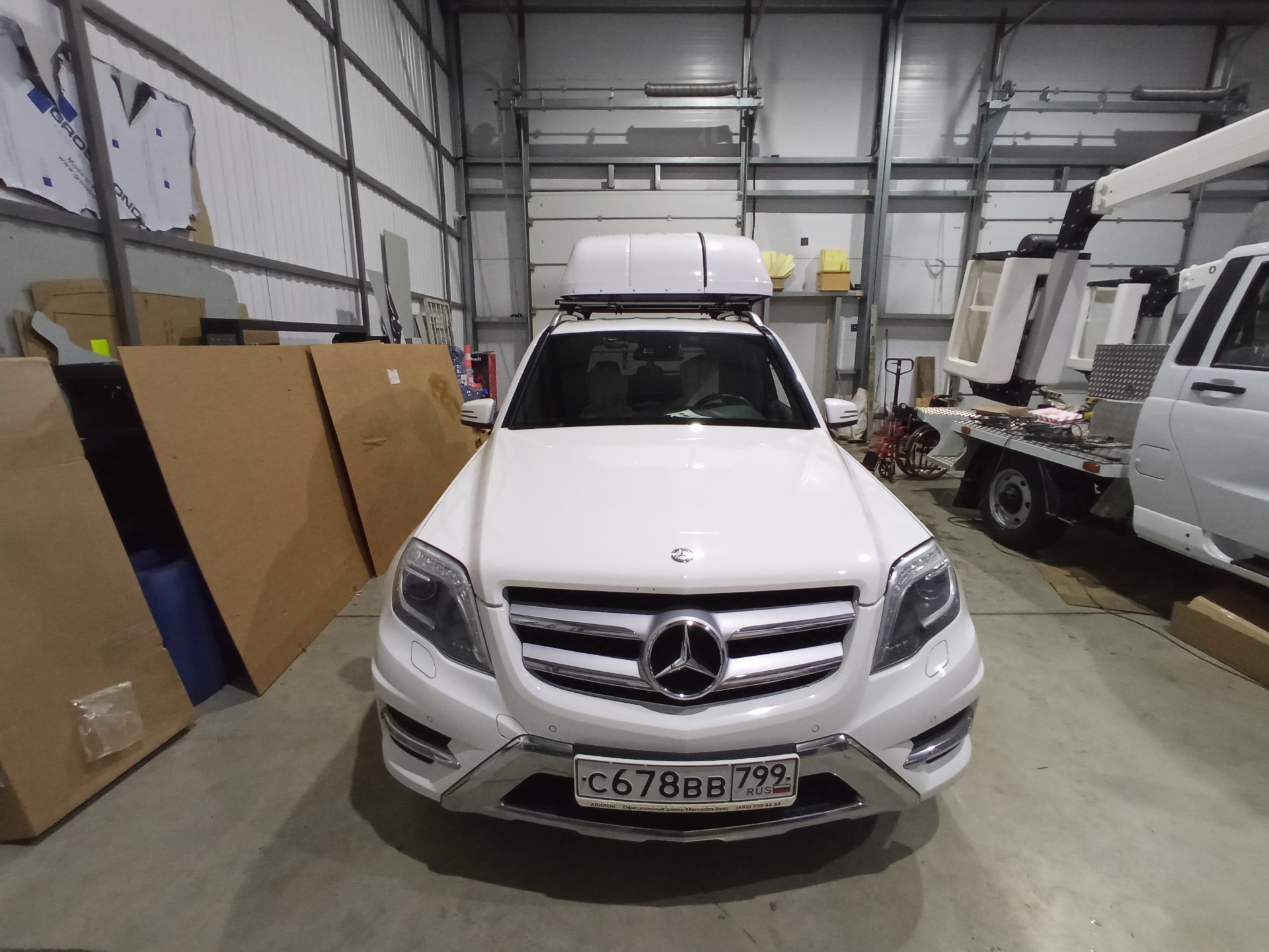 Подъёмник инвалидной коляски на крышу — Mercedes-Benz GLK-Class (X204), 3,5  л, 2013 года | другое | DRIVE2