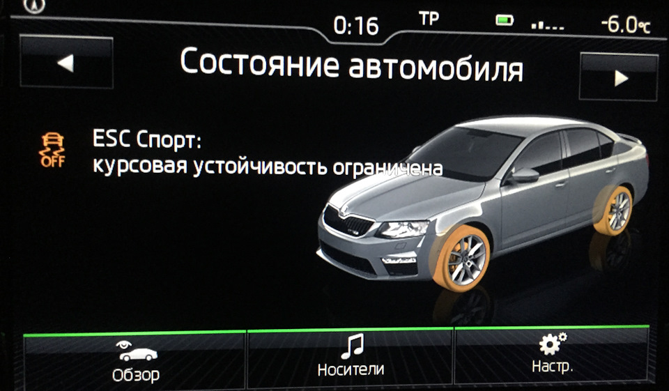 Контроль стабилизации esc неисправность audi