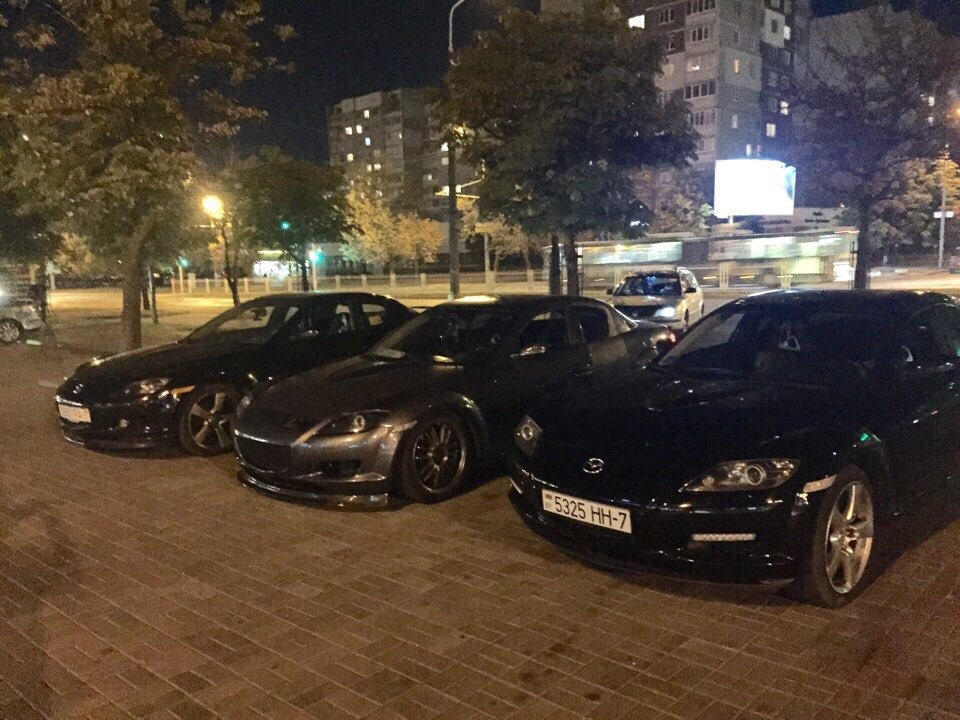 Минская рыксовка [1] — Mazda RX-8, 1,3 л, 2007 года | встреча | DRIVE2
