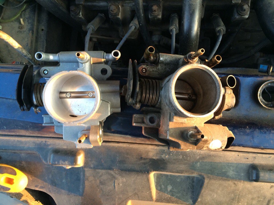 Дроссель 52мм — Lada 2115, 1,5 л, 2005 года | тюнинг | DRIVE2