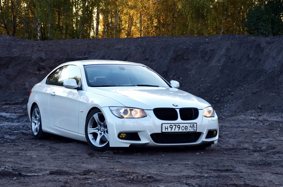 BMW e92 Coupe белая