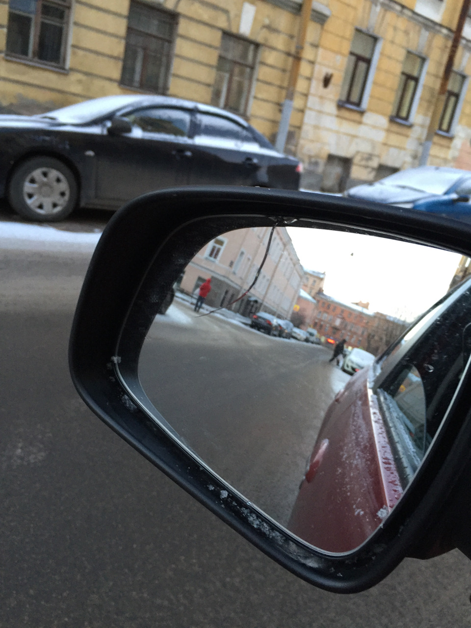 Зеркало — Renault Logan (2G), 1,6 л, 2015 года | ДТП | DRIVE2