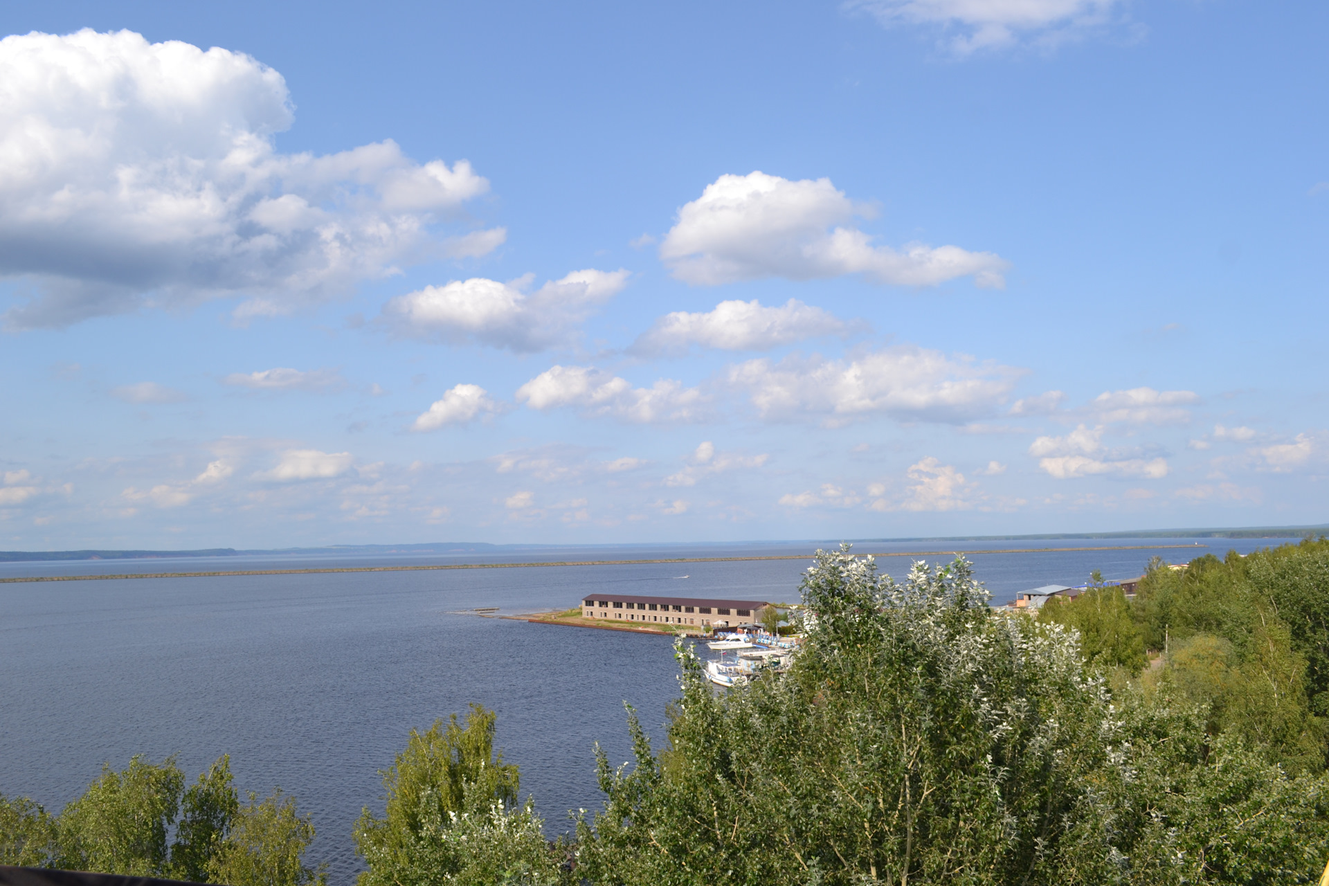 Воткинское водохранилище Пермский край