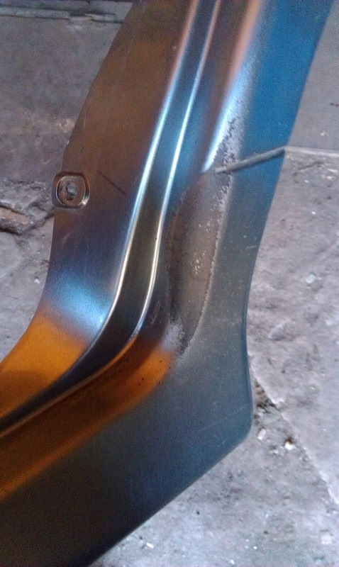 Удаление рыжиков + полосу в цвет кузова — Lada 2114, 1,5 л, 2005 года ...