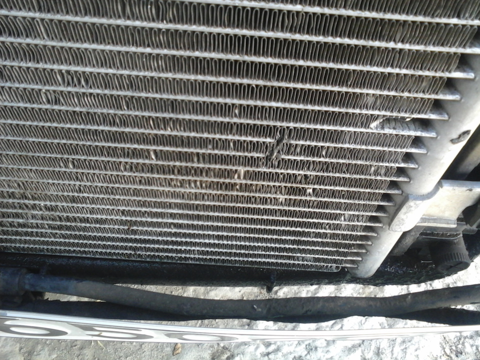 пайка радиатора кондея и покраска оптики — Volkswagen Passat B5, 1,8 л ...