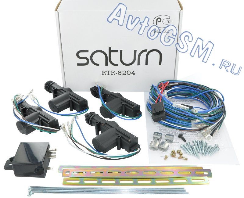 Установил центральный замок фирмы Saturn 6204 на 4 двери — ГАЗ 3110, 2 ...