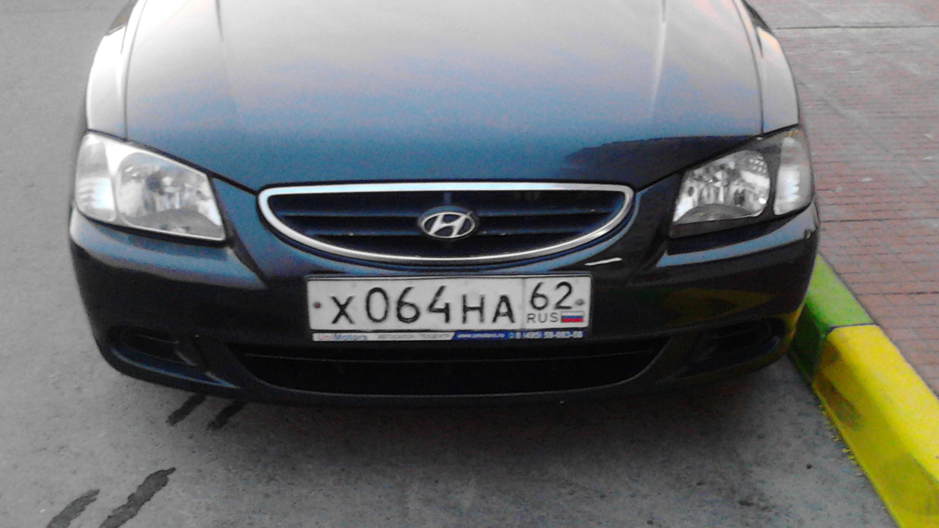 Hyundai Accent (2G) 1.5 бензиновый 2007 | Black boy на DRIVE2